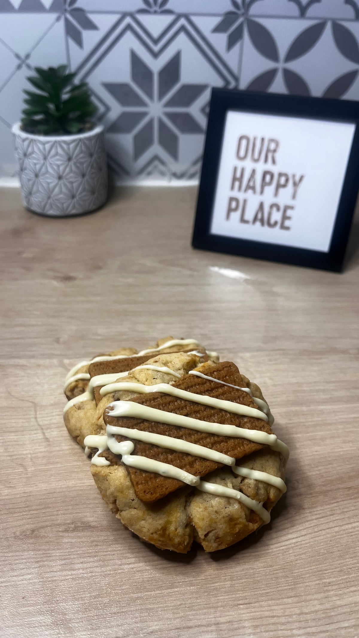 cookies crème de speculoos chocolat blanc